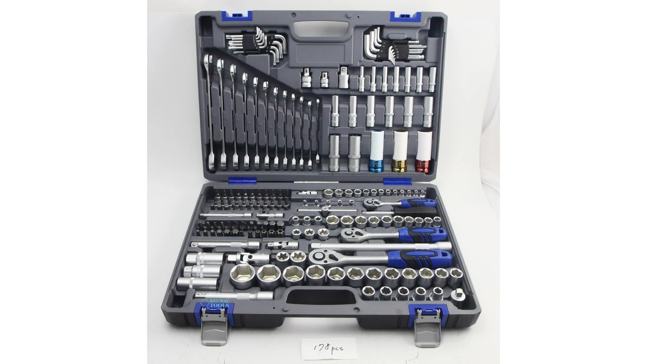 1/4" & 3/8" & 1/2"Dr. 178pcs (KW-178AA)