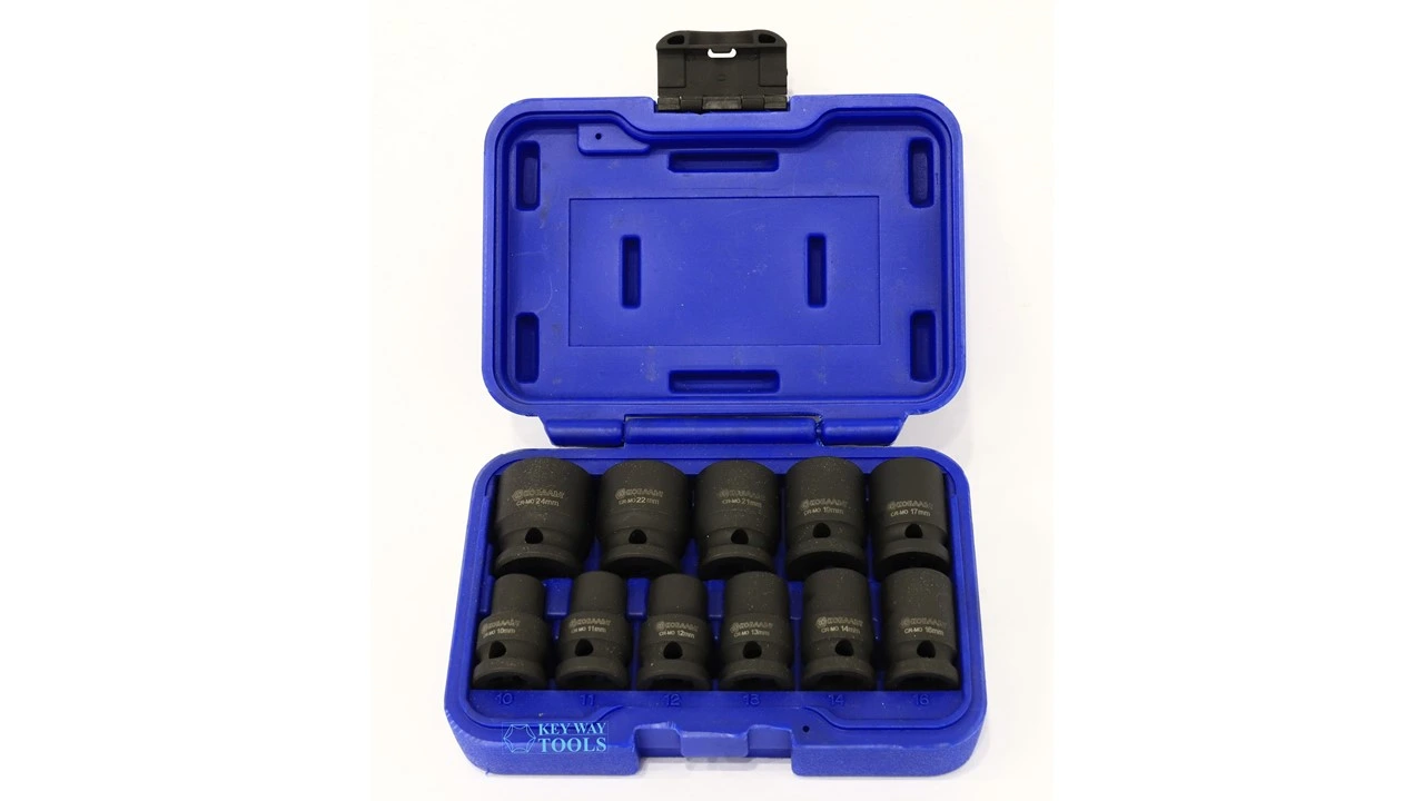1/2" 11pcs Impact Socket (KW-11A1)